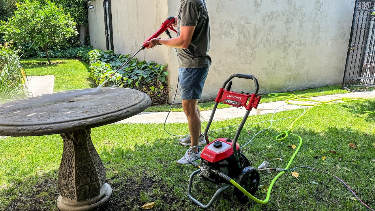 electric hot water pressure washer