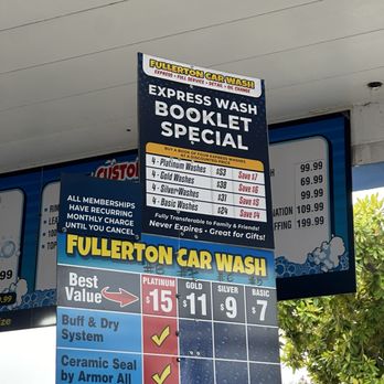 Fullerton Express Car Wash