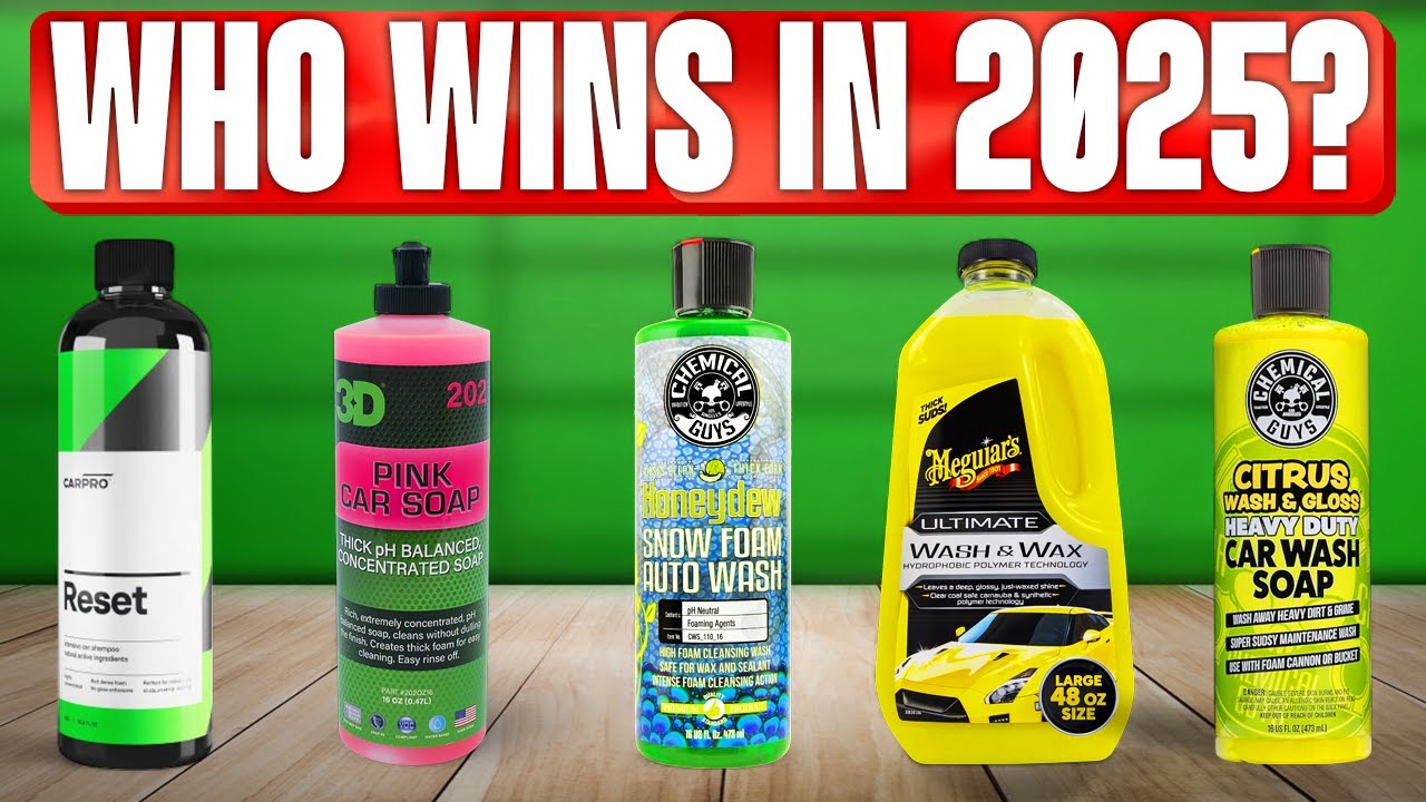 Recommended Car Wash Soap
