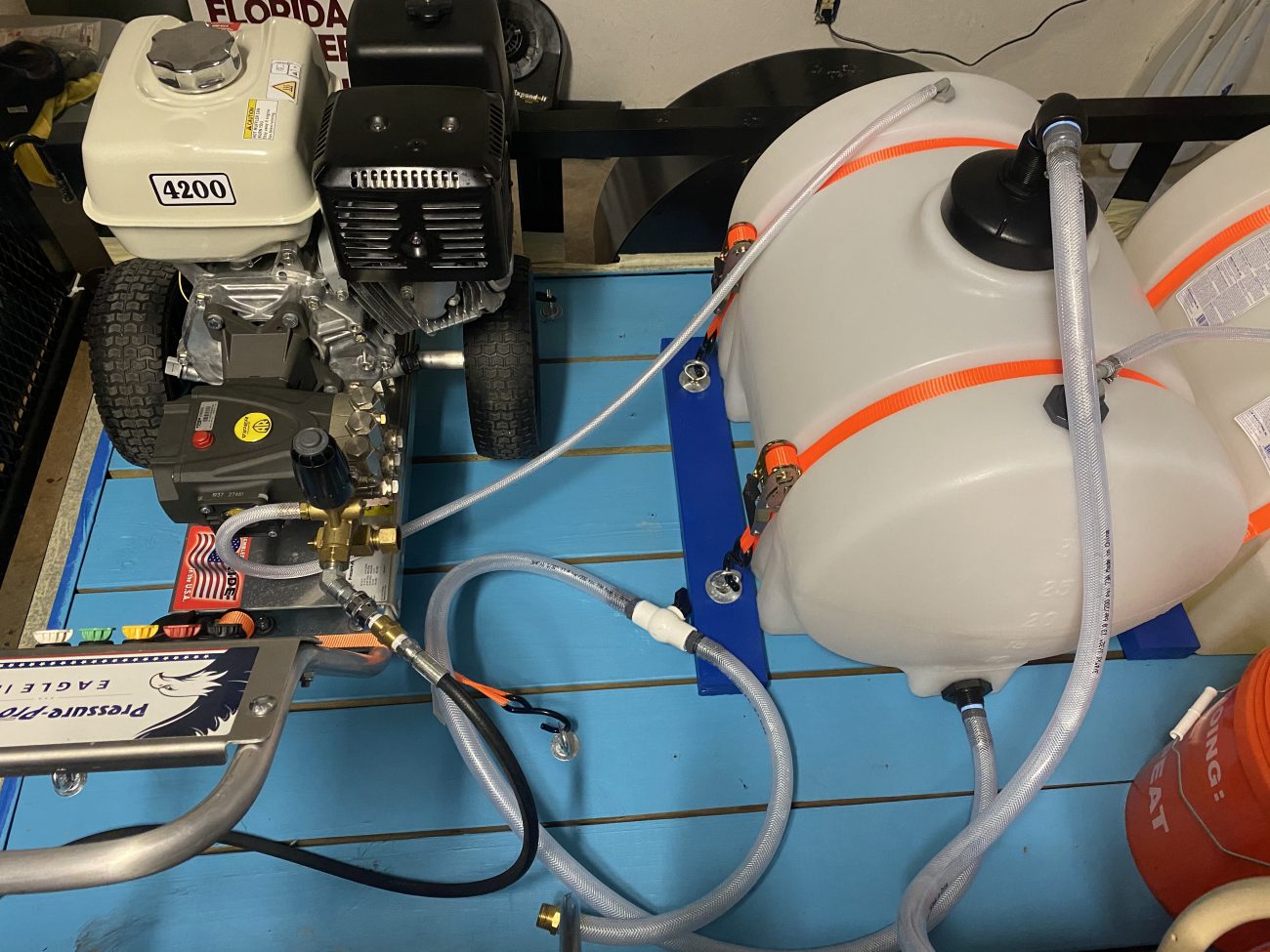 Pressure Washer Water Tank