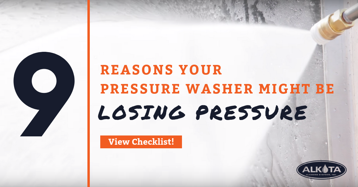 Pressure Washer No Pressure