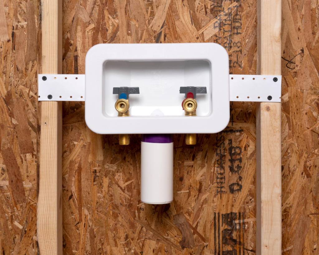 washing machine outlet box