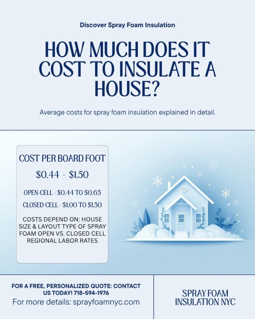 spray foam insulation cost per square foot