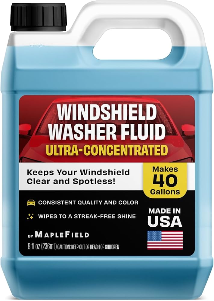 Windshield washer fluid concentrate
