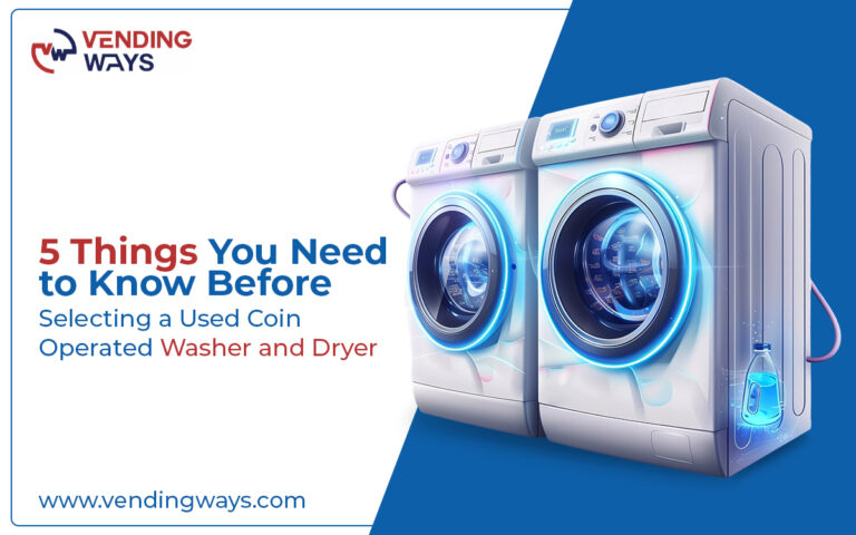 coin operated washer and dryer