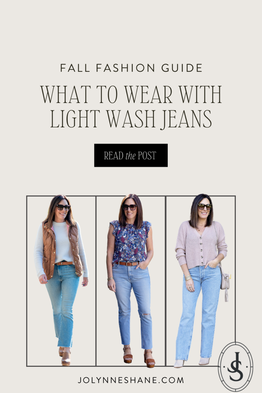 Light Wash Blue Jeans